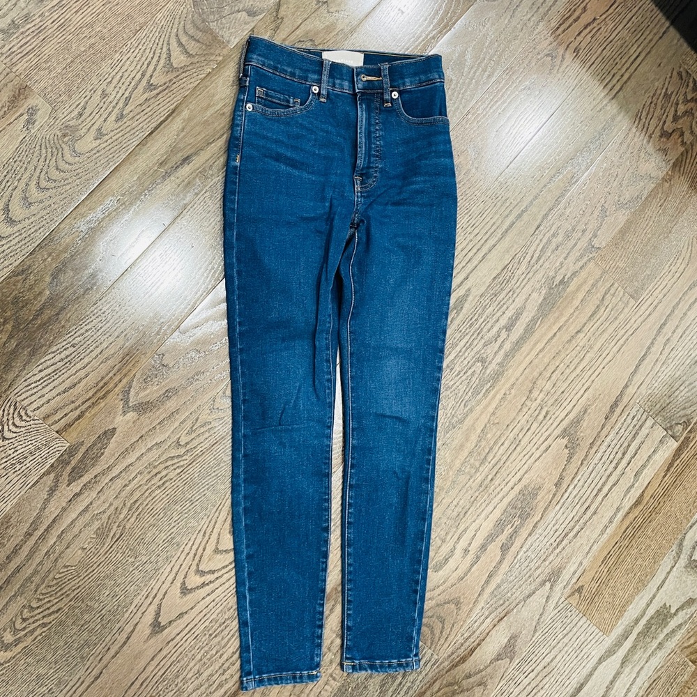 Everlane highraise skinny ankle length jeans